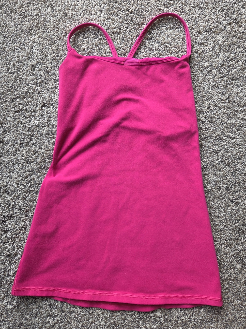 lululemon athletica Hot Pink Fitted Tank Top
